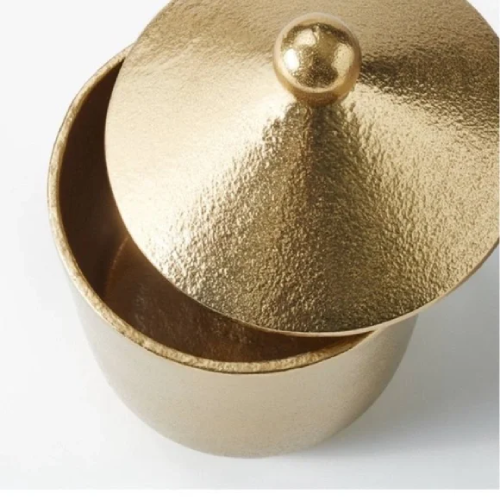 Threshold Tall Brass Canister. Home Office Garden | HOG-HomeOfficeGarden | online marketplace