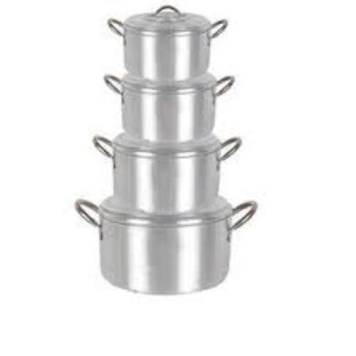 4 Set Of Aluminum Pots Home, Office, Garden online marketplace
