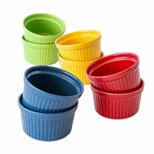 Overandback "cook & Serve" 8-piece Ramekin Set - Multi Home Office Garden | HOG-Home Office Garden | HOG-Home Office Garden