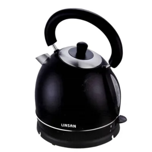 Linsan Electric Kettle- 3000W - 1.8L - Black   Home Office Garden | HOG-Home Office Garden | HOG-Home Office Garden