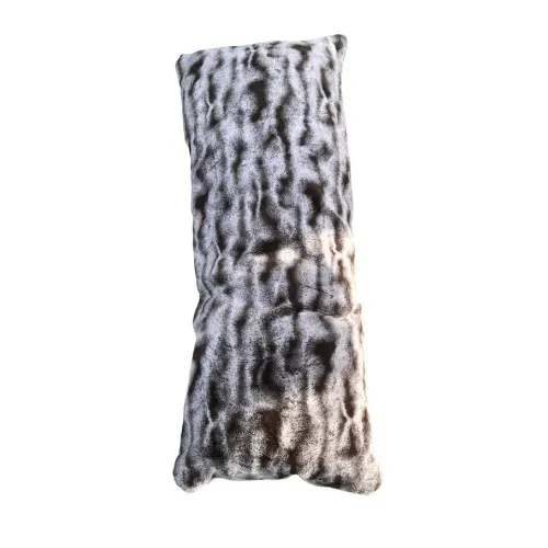 Idea Nuova Faux Fur Body Pillow Blue - 20" X 48"Home Office Garden | HOG-Home Office Garden | HOG-Home Office Garden