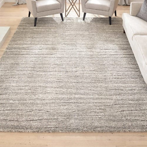 Plush Step Sheree Gray Area Rug - 6ft 6in X 9ft 198cm X 274cm Home Office Garden | HOG-Home Office Garden | HOG-Home Office Garden