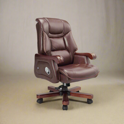 Brown Leather Recliner Office Chair Home Office Garden | HOG-Home Office Garden | online marketplace