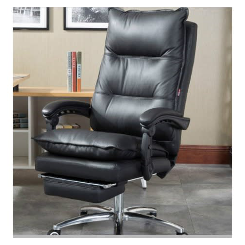 Black Leather Recliner Chair-FF Home Office Garden | HOG-Home Office Garden | online marketplace