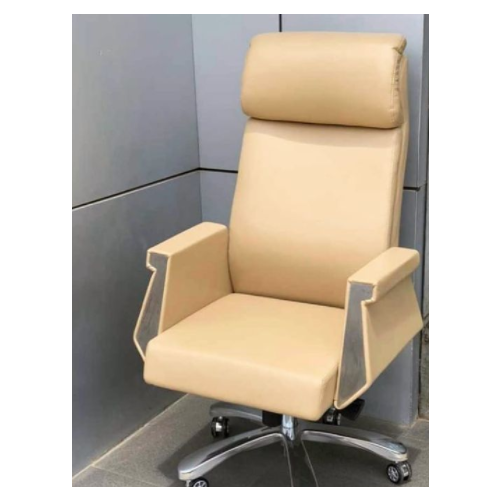 Cream Executive Leather Chair Home Office Garden | HOG-Home Office Garden | HOG-Home Office Garden