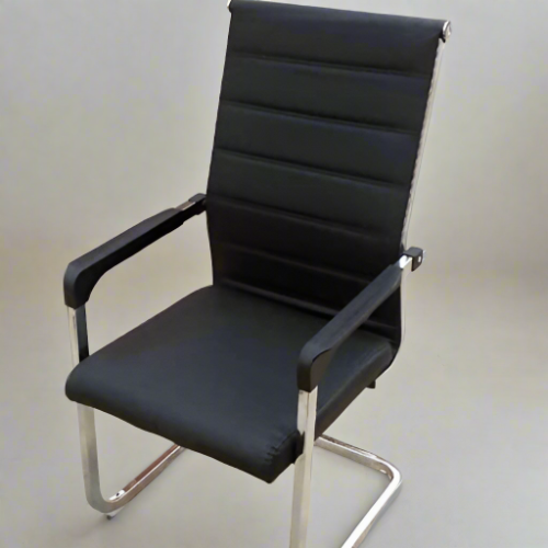 Black Executive Visitor Chair Home Office Garden | HOG-Home Office Garden | online marketplace