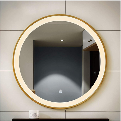 Round Touch Switch Wall Mirror | HOG-Home. Home. Office. Garden online marketplace