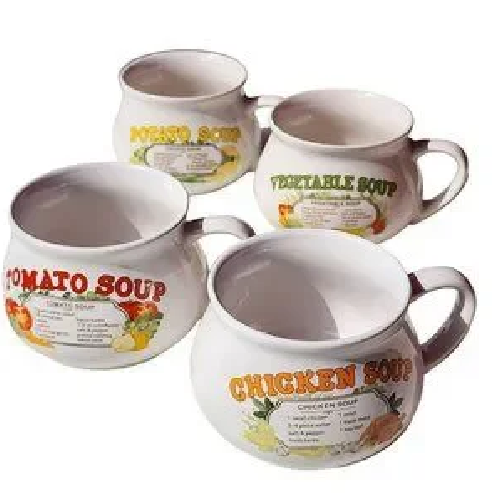 Vintage Soup Bowls With Handle  Home Office Garden | HOG-Home Office Garden | online marketplace