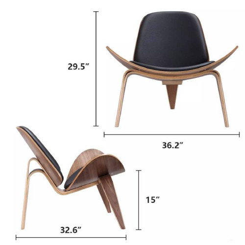 Hans Wegner Shell Chair Replica. Home Office Garden | HOG-HomeOfficeGarden | online marketplace