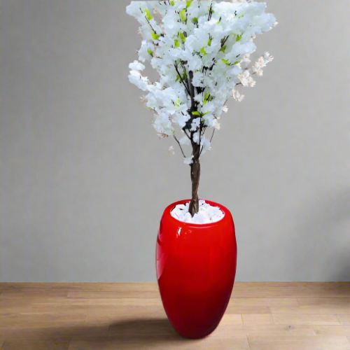 Cherry Blossom With Vase 190cm