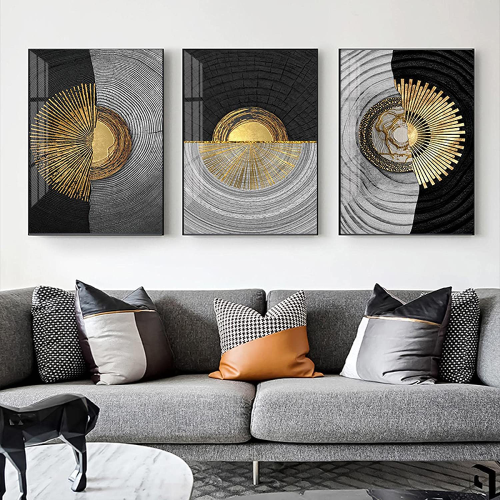 Art Posters Prints Black Gold Wood | HOG-Home. Office. Garden online marketplace