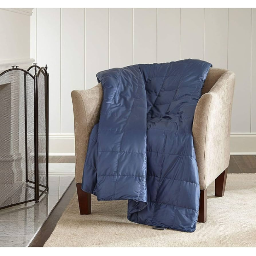 Eddie Bauer Packable Throw Blanket - Navy Blue. Home Office Garden | HOG-HomeOfficeGarden | online marketplace