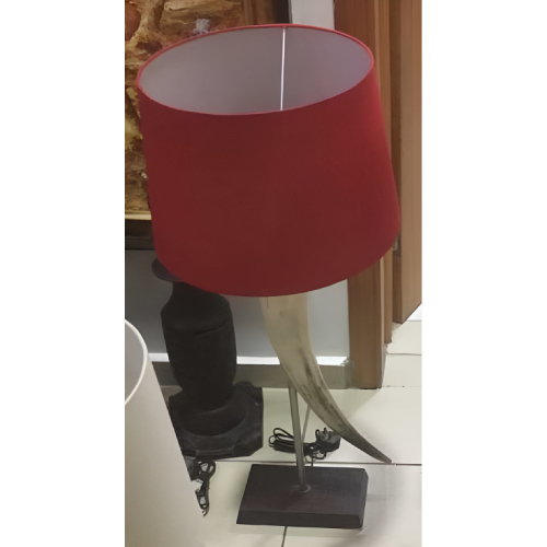 Horn Simulated Table Lamp - Small - LED (Wine) Home, Office Garden online marketplace.