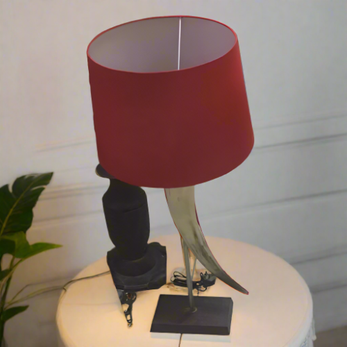 Horn Simulated Table Lamp - Small - LED (Wine) Home, Office Garden online marketplace.