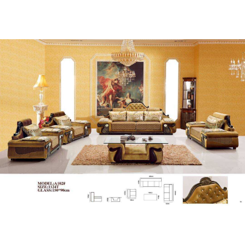 Darego Leather & fabric Sofa set-A102 Order Now @HOG Online Marketplace