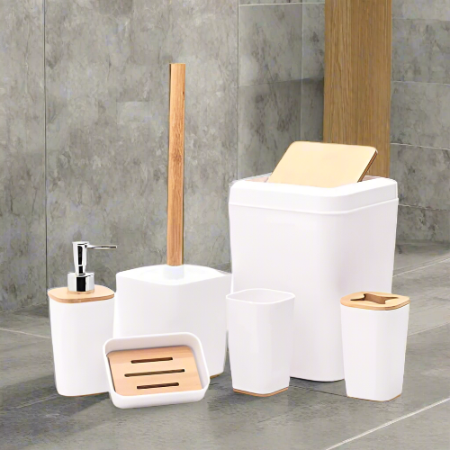 6 Pieces Toilet & Bathroom Accessories Order Now @HOG Online Marketplace