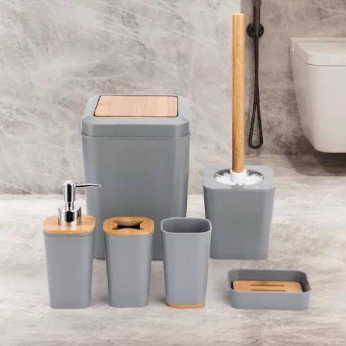 6 Pieces Toilet & Bathroom Accessories Order Now @HOG Online Marketplace