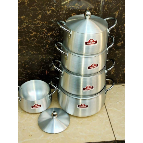 Rashnik 5 In 1 Cooking Aluminum Pot