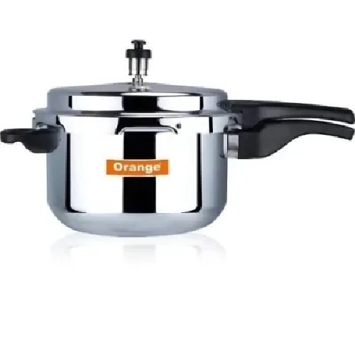 Orange Pressure Pot Cooker - 6L