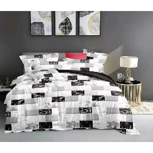 White & Black Stripe Sheet Collection