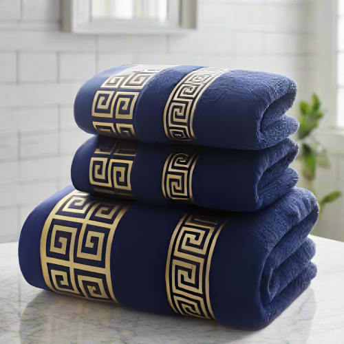 3-In-1  Pure Cotton Bath Towel