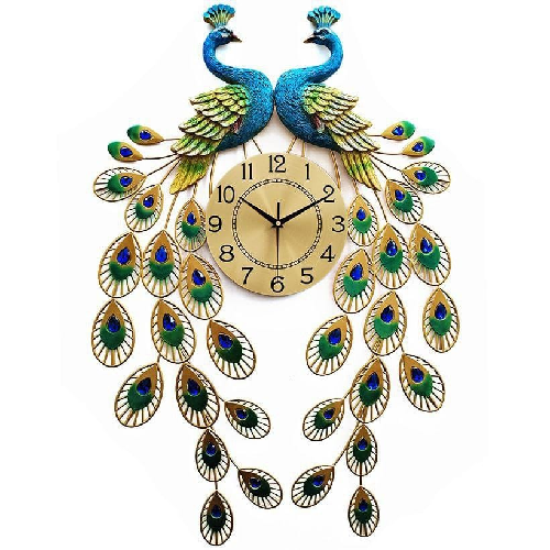 Peacock Wall Clock