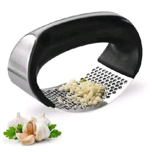 Stainless Steel Garlic Press With Plastic Handle Order Now @HOG Online Marketplace