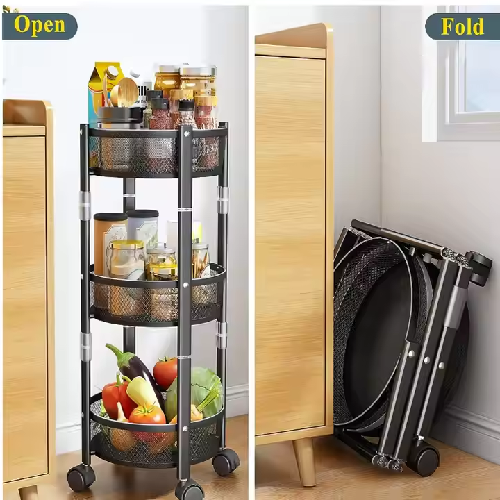 3 Tier Foldable Storage Rack Order Now @HOG Online Marketplace