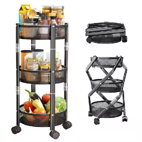 3 Tier Foldable Storage Rack Order Now @HOG Online Marketplace