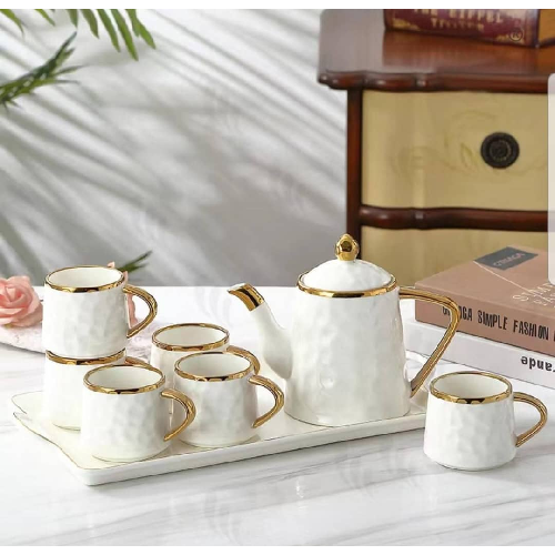 6Pcs Coffee Set With Tray