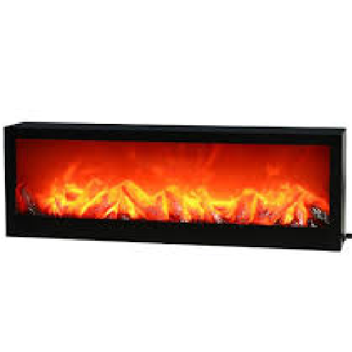 Stimulated LED Fireplace