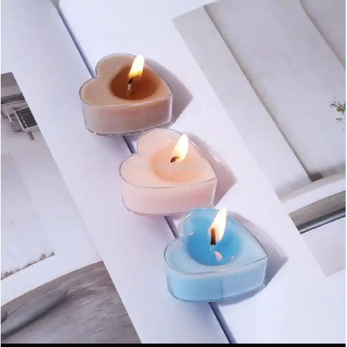 4in1 Heart  Mold Tealight Candle