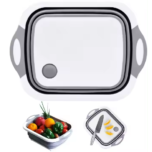 Multi-function 3 In 1 Folding Cutting Board