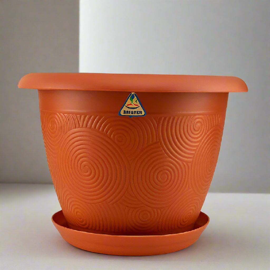 Bristar 20cm Pot With Tray Home Office Garden | HOG-HomeOfficeGarden | online marketplace