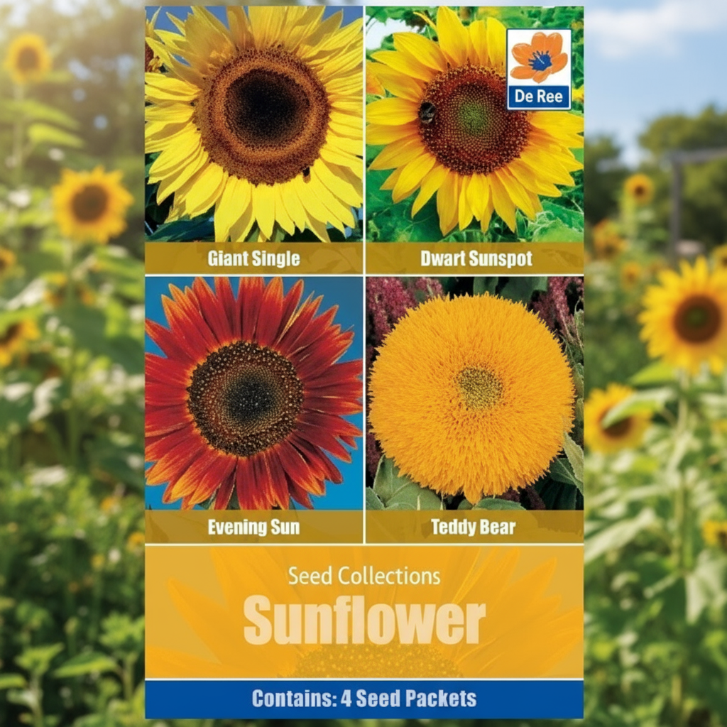 De Ree Seed Collections Sunflower Home Office Garden | HOG-HomeOfficeGarden | online marketplace