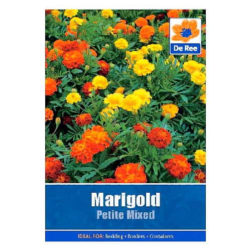 De Ree Marigold Petite Mixed Seed