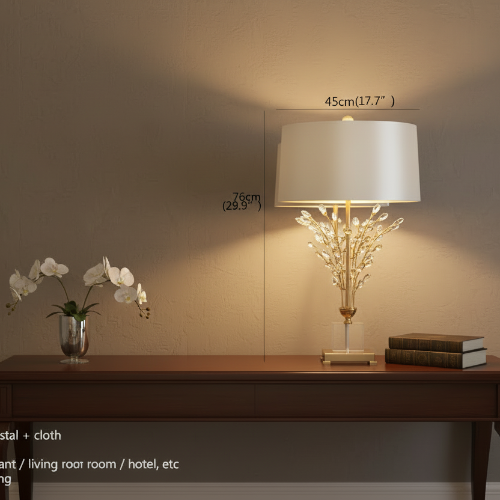 Clara Crystal Table Lamp Home Office Garden | HOG-Home Office Garden | online marketplace