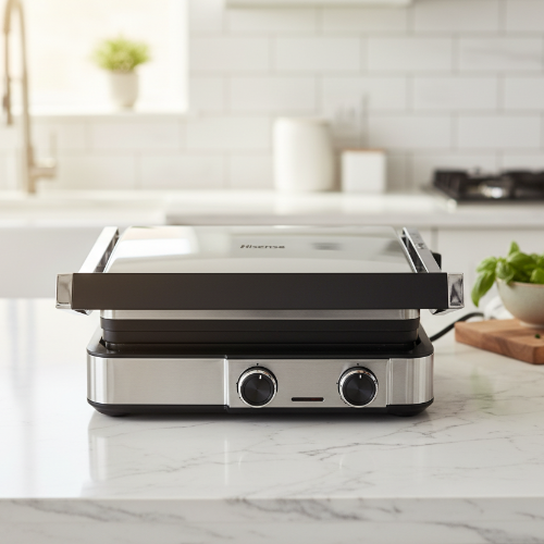 Hisense Contact Grill 2000W Silver (H181CG01) @HOG - Home, Office, Online Marketplace