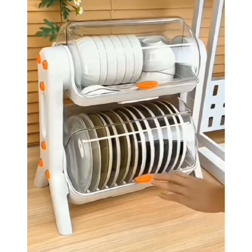 Dish Rack With Cover