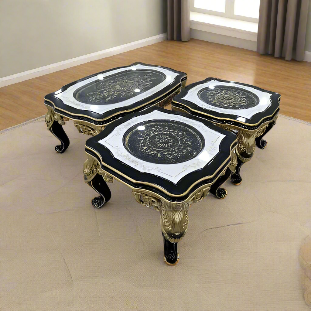 Royal  Center Table With 2 Side Stool Home Office Garden | HOG-HomeOfficeGarden | online marketplace