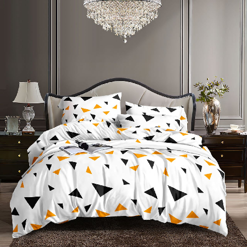 6 Pcs Bedding Set With Duvet Covers, Bedsheet &  Pillow Case