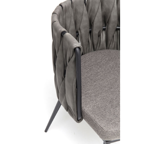 Chair with Armrest Cheerio Grey incl. cushion. Home Office Garden | HOG-HomeOfficeGarden | online marketplace