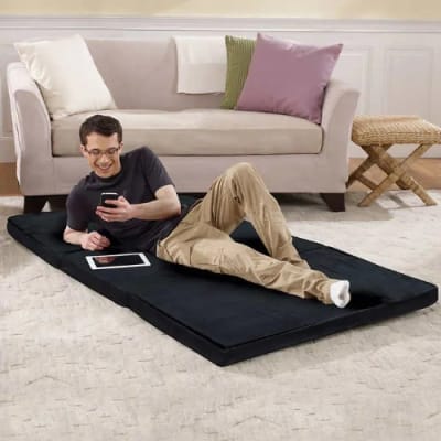 Novaform Foam Lounge Pad Versamat/mattress - Black @ Hog