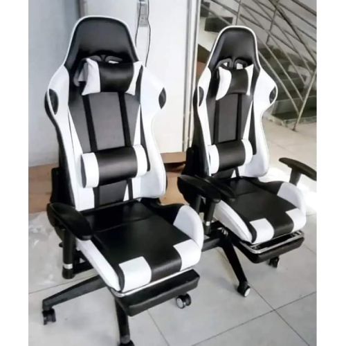 Office Chair Leather Gaming Chairs Footrest Recliner @HOG - Home Office Garden Online Marketplace