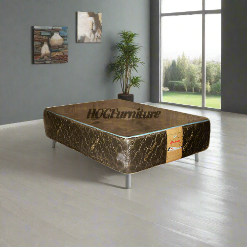 Olive Foam Mattress 6 x 4.5ft x 16" Fully Quilted @HOG - Home Office Garden Online Marketplace