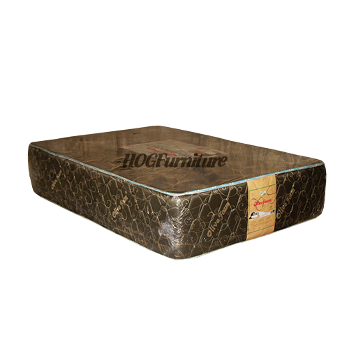 Olive Foam Mattress 6 x 4.5ft x 16" Fully Quilted @HOG - Home Office Garden Online Marketplace