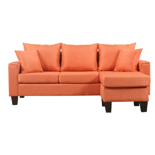 Orange Modern Sectional Sofa Order Now @HOG Online Marketplace