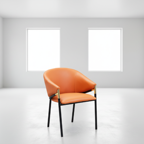 Orange Upholstered Armchair @HOG - Home, Office, Garden, Online Marketplace