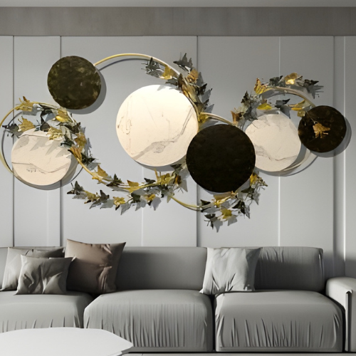 Orbital Blossoms Metal Wall Art @HOG - Home, Office, Online Marketplace