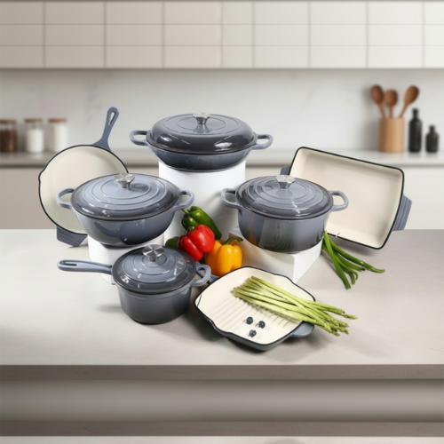Original Heavy Duty Enamel Cast Iron 11pcs Cookware Set @HOG - Home, Office, Garden, Online Marketplace